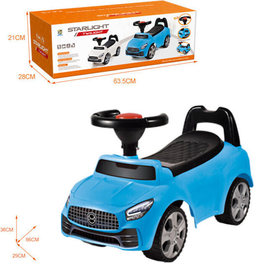 Lauflernhilfe Auto Ride On für 12++ Monate Blau