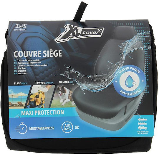 XL Cover Waterproof Car Cover 1 Piece Polyester Black 167007
