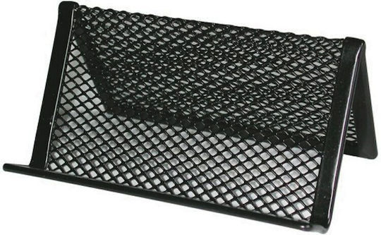 Metallic Mesh Business Card Holder 10 X 8 X 8.5 Cm