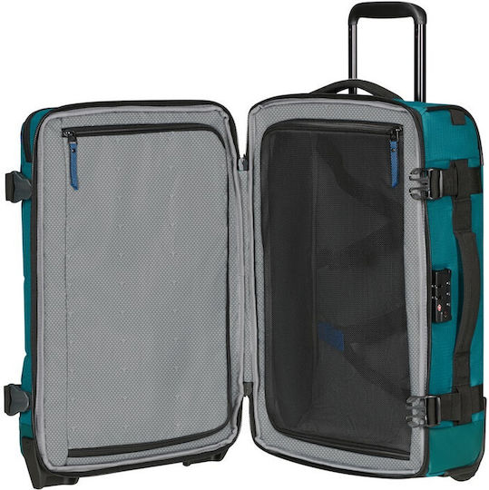 Samsonite Roadseeker Reisetasche Türkis mit Rädern Stoff