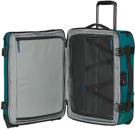 Samsonite Roadseeker Reisetasche Türkis mit Rädern Stoff