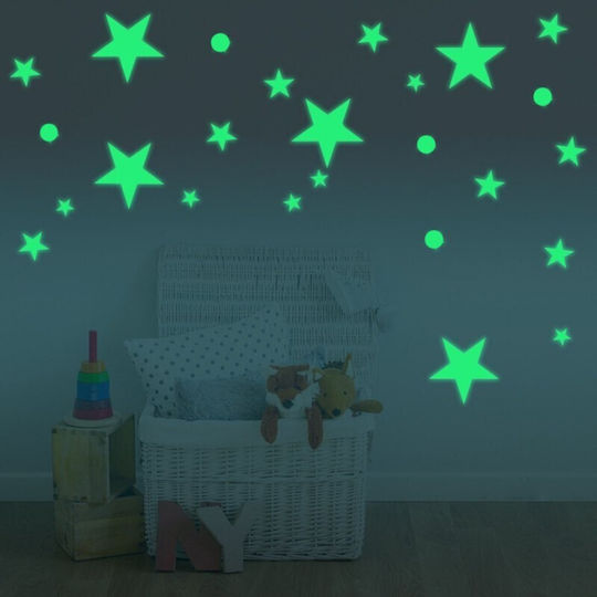 Autocolant Decorativ pentru Copii Perete 1buc 75buc