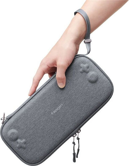 Spigen Klasden 2 Pouch Fabric Switch 2 / Switch Carrying Case Gray