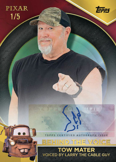 Topps Pixar Златно PC Тесте