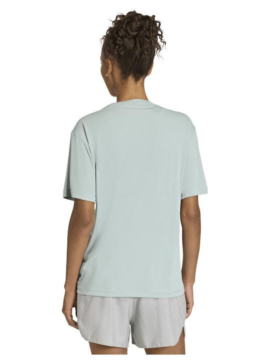 Adi365 Running Γυναικείο T-shirt Fast Drying Τιρκουάζ