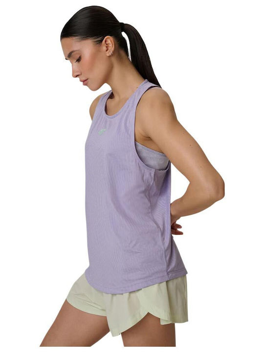 Functional Women's Blouse Sleeveless Purple