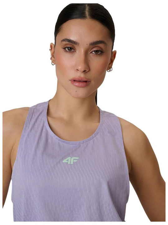 Functional Women's Blouse Sleeveless Purple