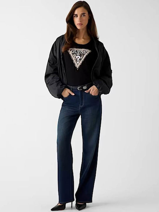 Triangle Triangle Γυναικείο T-shirt Μαύρο