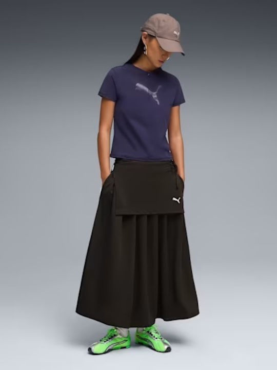 Dare To Γυναικείο Αθλητικό T-shirt Deep Plum