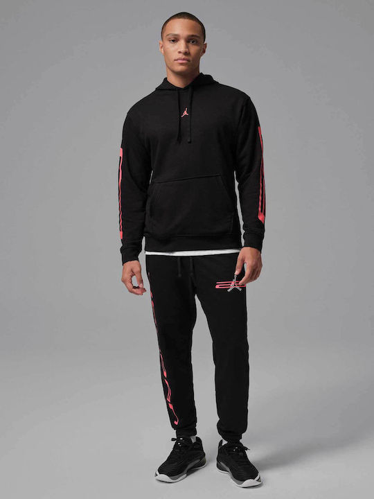 Hanorace Barbati Dri-Fit Cu Glugă Negru