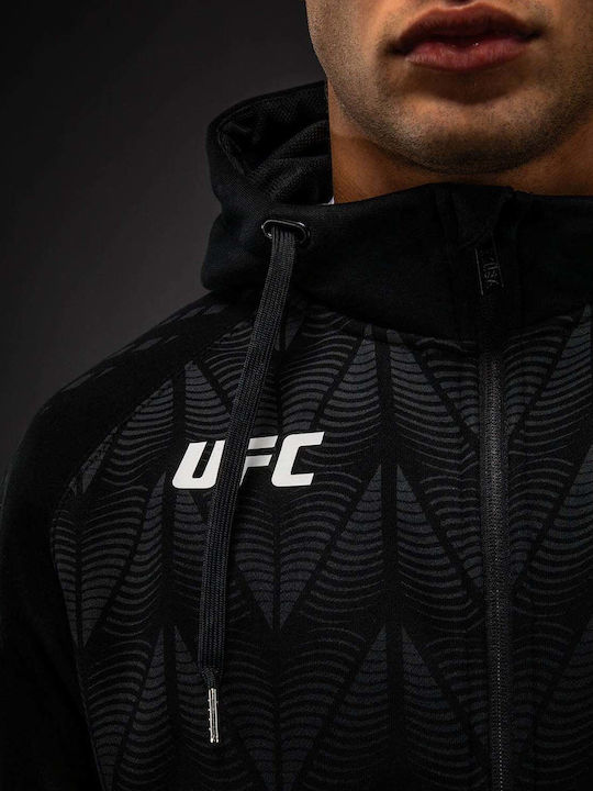 Sweatshirt with Hood Black/white