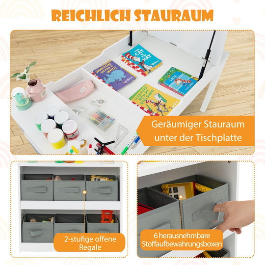 Kinder Tischset mit Stühlen Costway