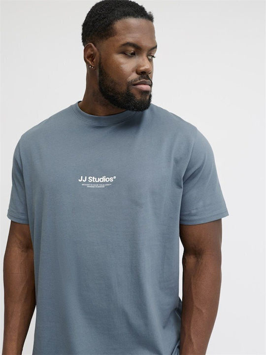 Jack & Jones T-shirt Πετρόλ Jack & Jones T-shirt Πετρόλ