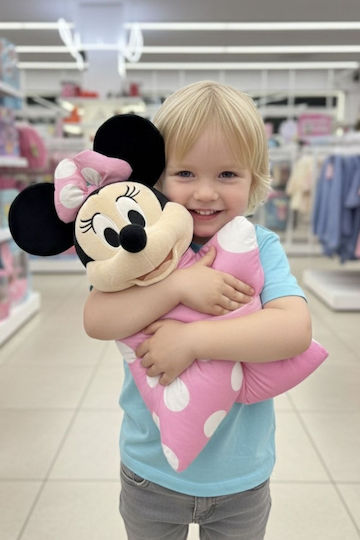 Disney Детска Декоративна Възглавница Minnie Розова 40x45см