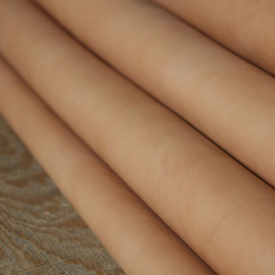Vegetable Tanned Leather Baketa Beige Tan