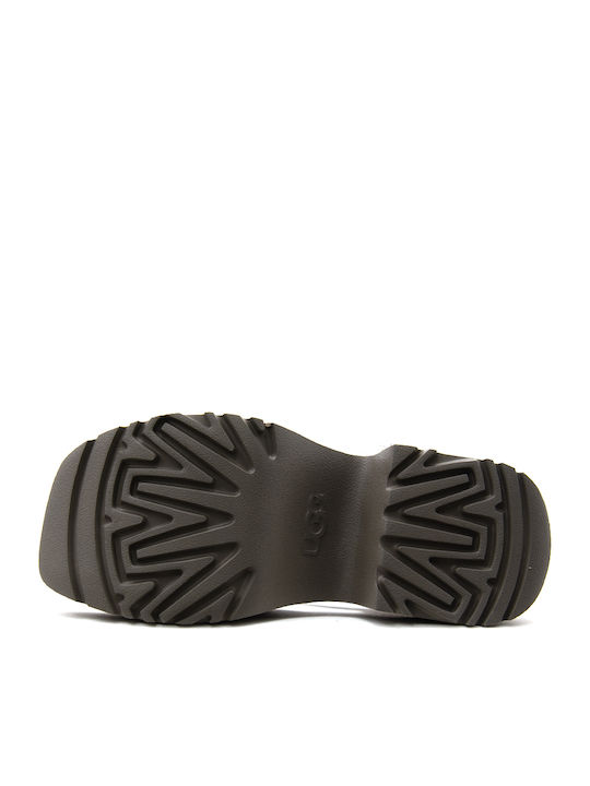 New Heights Suede Sandalen Gray