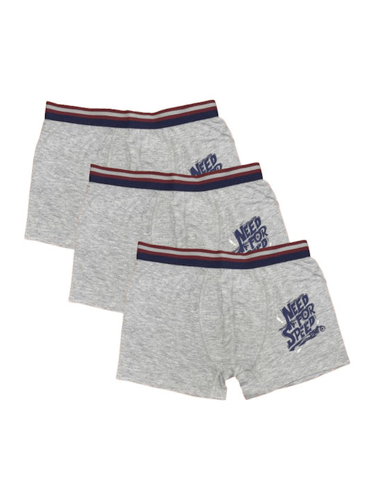 Namaldi Set of Kids' Boxers Gray 3pcs