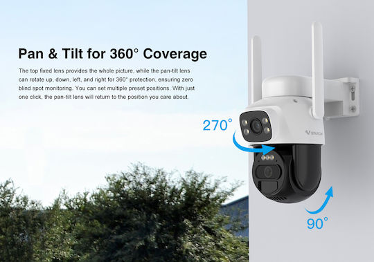Vstarcam BG622DR IP Surveillance Camera 4G Full HD 1080p Waterproof Battery Powered with Two-Way Communication and Lens 4mm