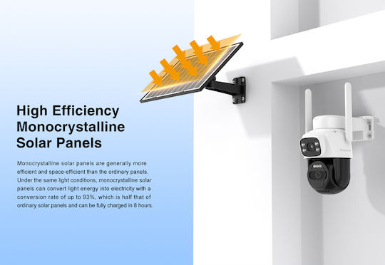 Vstarcam BG622DR IP Surveillance Camera 4G Full HD 1080p Waterproof Battery Powered with Two-Way Communication and Lens 4mm