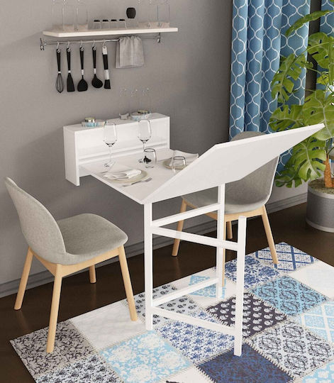 Wall-Mounted Collapsible White Dining Room Table Storage 148x64 Wall-Mounted Wooden Collapsible Dining Room Table Storage Wall-Mounted Collapsible White Dining Room Table Storage 148x64 Wall-Mounted Wooden Collapsible Dining Room Table Storage