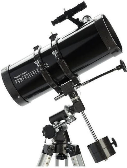 Celestron Powerseeker 127EQ с Двигател и Адаптер