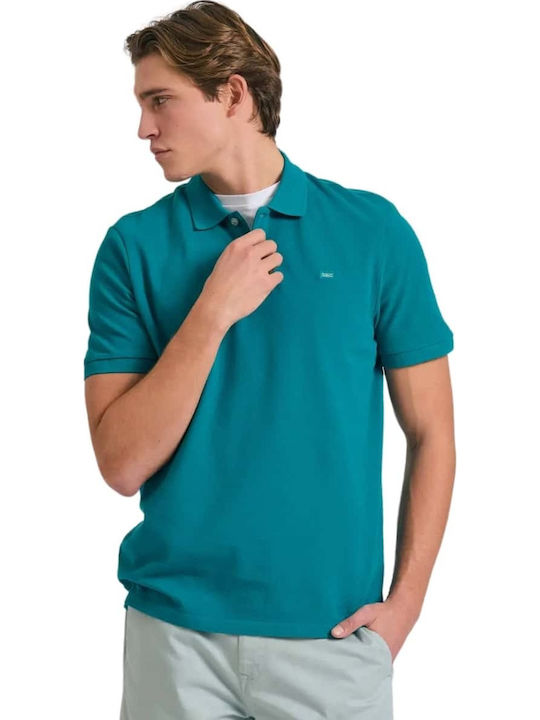 Polo T-shirt Petrol Blue