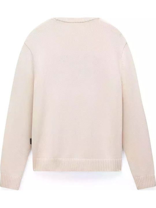 Langarm Beiges Pullover