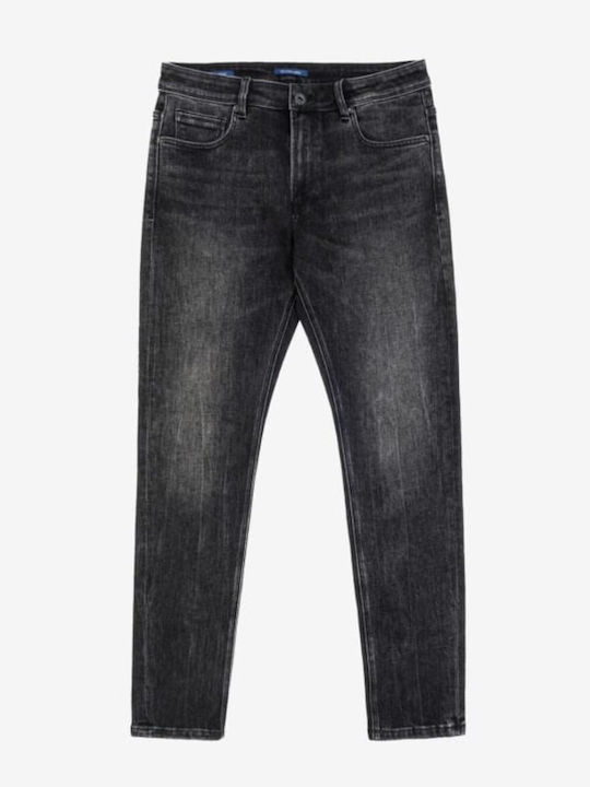 Men's Jeans Pants with Regular Fit Black