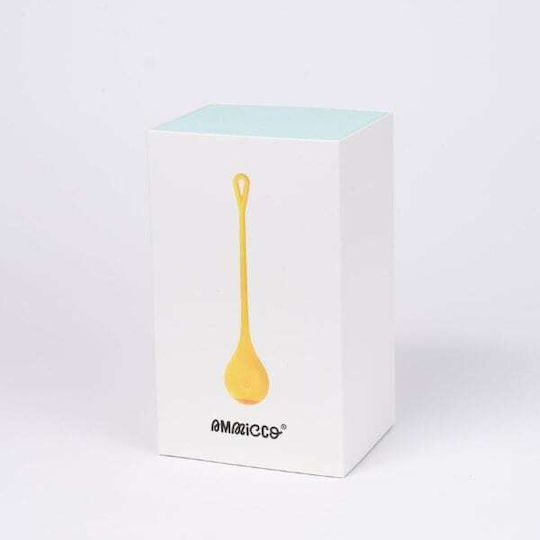 Ammicco Mini Δονητής με Απομακρυσμένο Έλεγχο Κίτρινος