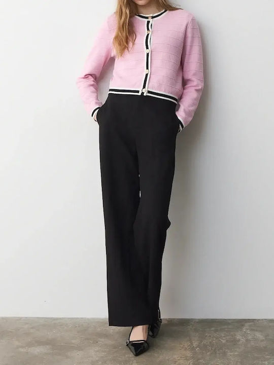 Women's Knitted Cardigan Pink