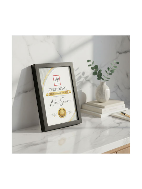 Κορνίζα Zep Certificate 21x29.7 Μαύρη
