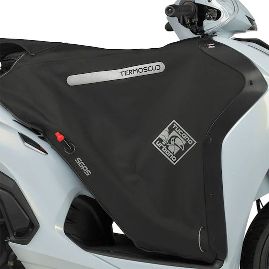 Tucano Urbano R256S Waterproof Motorcycle Leg Cover for Honda SH 350 2025-2026 Black Color