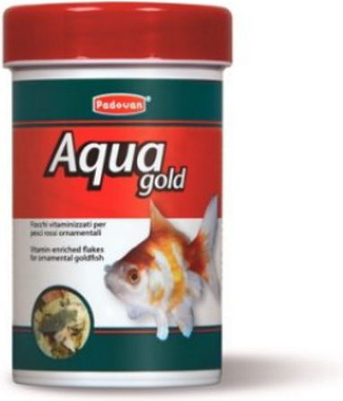 Padovan Aqua Gold 16g/100ml Aquarium Water Treatment Product 100ml