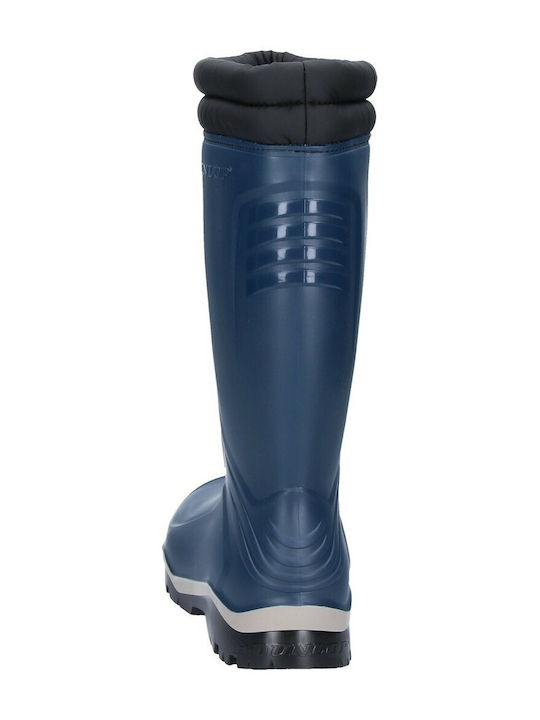 Dunlop Blizzard Hunting Wellingtons in Blue color