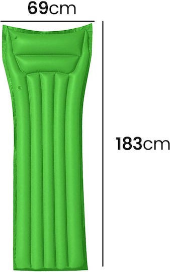 Bestway Φουσκωτό Στρώμα Θαλάσσης Πράσινο 183x69cm