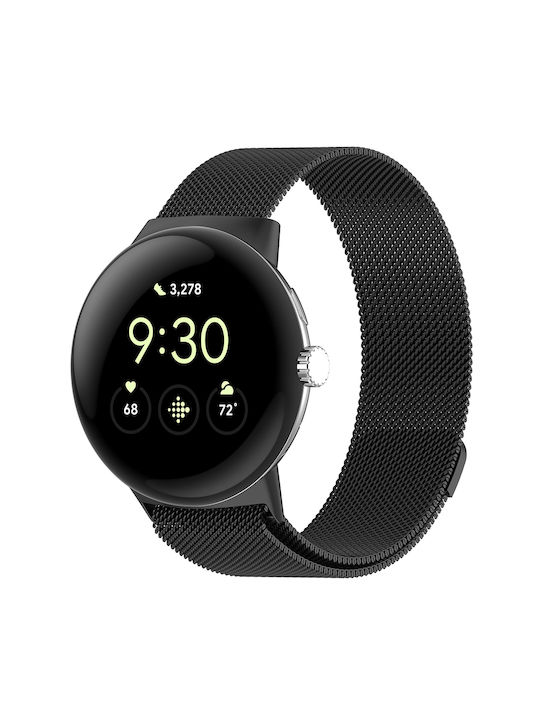 Techsuit Λουράκι Μαύρο (Google Pixel Watch 3 / 4 45mm) Techsuit Λουράκι Μαύρο (Google Pixel Watch 3 / 4 45mm)