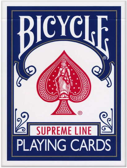 Bicycle Официални Пластмасови Карти За Игра Произведени В САЩ 1043334 Supreme Line Случаен Цвят