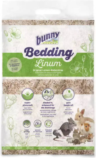 Bunny Nature Bedding Linum Ροκανίδι 12.5lt