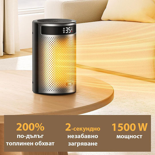 Dreo Αερόθερμο Δωματίου Δαπέδου Γκρι 1500W