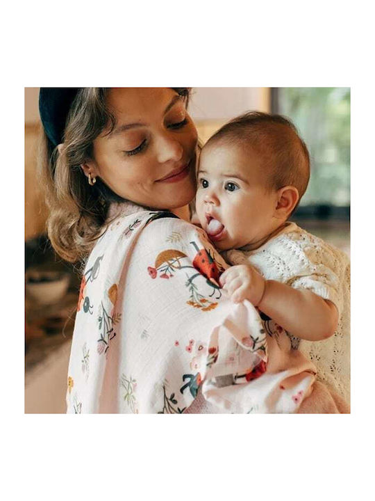 La Millou Σελτεδάκι από Μουσελίνα Ροζ 100x120εκ.