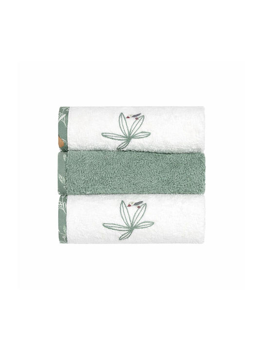 Baby Star Schultertuch Burp Cloth 30x30cm 3 Stück