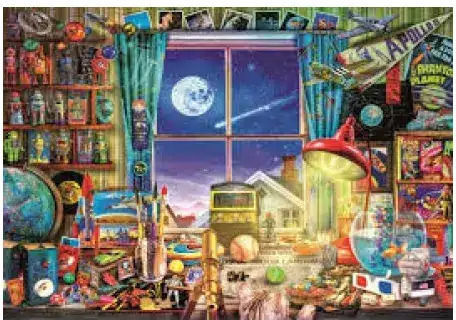 To The Moon Puzzle 2D 500pcs