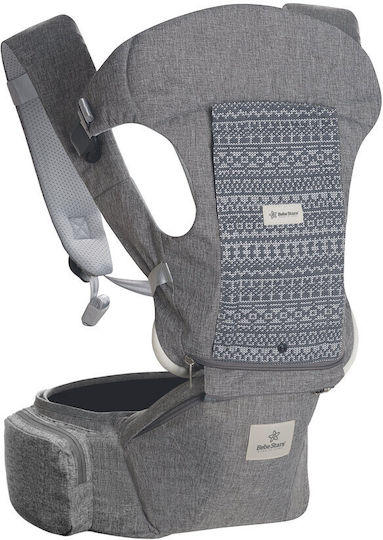 Bebe Stars Classic Carrier Cuddle Smoked Grey