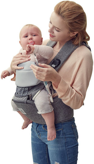 Bebe Stars Classic Carrier Cuddle Smoked Grey
