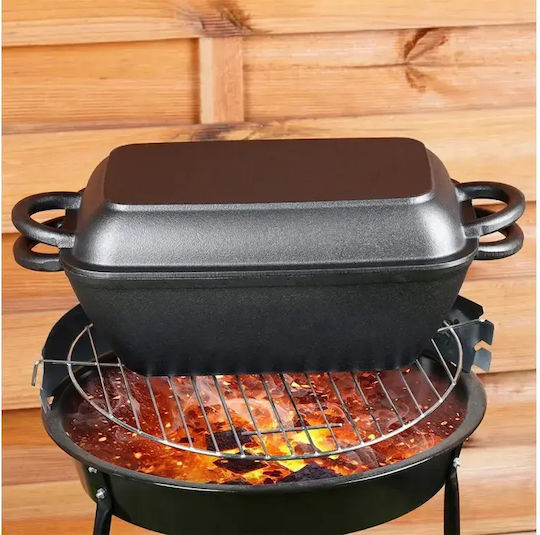 Vilde Dutch Oven Rectangular Cast Iron 3.5lt 1pcs