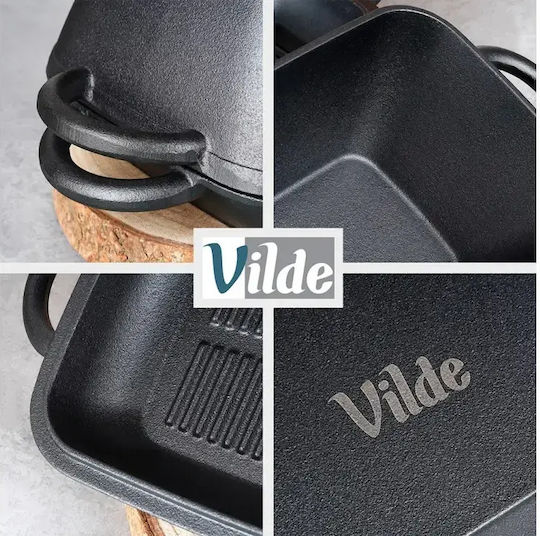Vilde Dutch Oven Rectangular Cast Iron 3.5lt 1pcs
