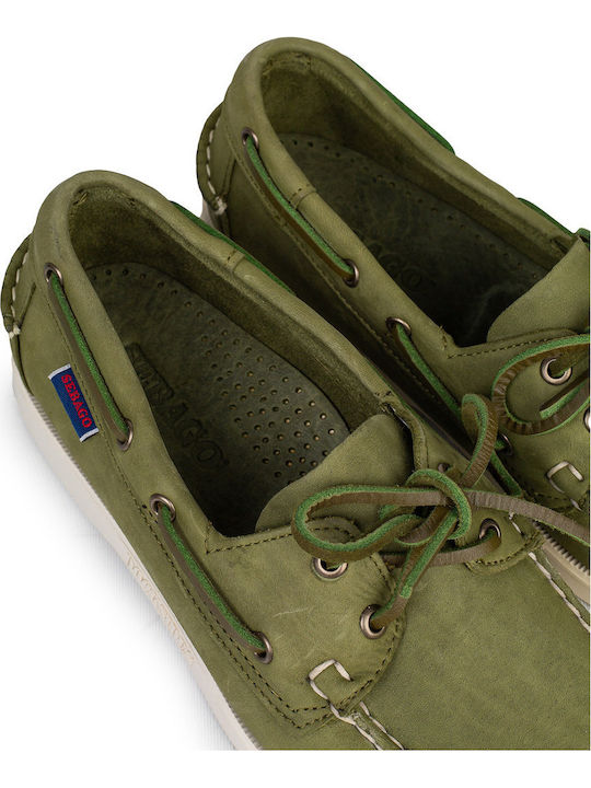 Docksides Portland Crazy H Men's Moccasins Khaki