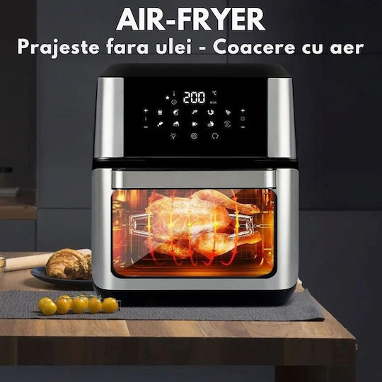 Air Fryer 12lt Μαύρο DB-0049