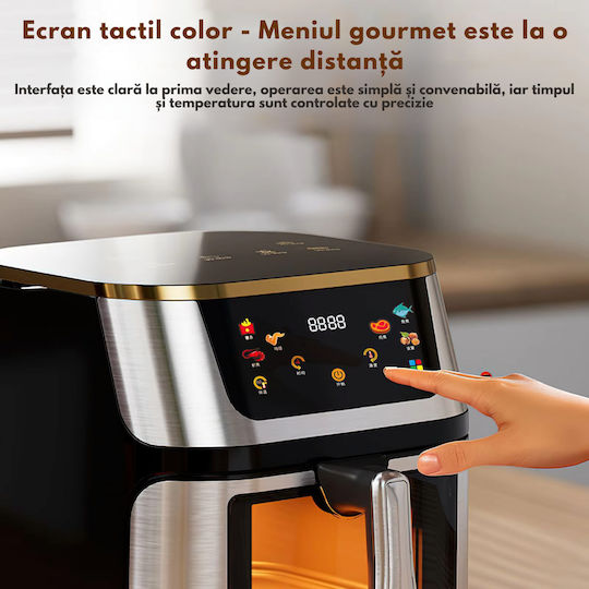 Air Fryer 10lt Ασημί DB-0061