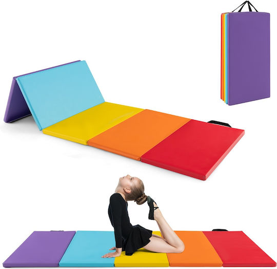 Costway Fitnessmatte Pilates Mehrfarbig